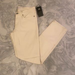 Rock & Republic oasis skinny size 10m ivory